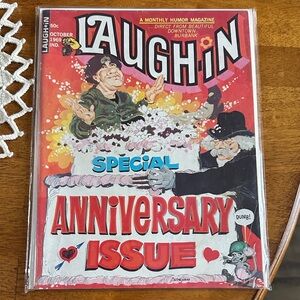 Vintage Laugh-In Magazine Special Anniversary Issue, October, 1969